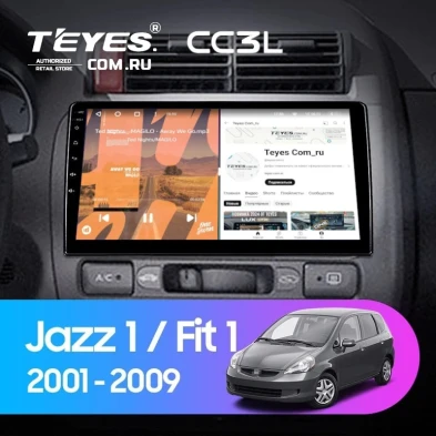 Штатная магнитола Teyes CC3L 4/64 Honda Jazz 1 (2001-2009)