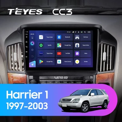 Штатная магнитола Teyes CC3 4/32 Toyota Harrier 1 (XU10) (1997-2003) F1