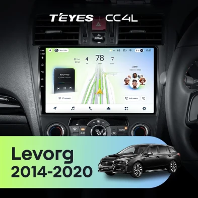 Штатная магнитола Teyes CC4L 6/64 Subaru Levorg (2014-2020) F2