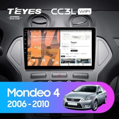 Штатная магнитола Teyes CC3L WiFi 2/32 Ford Mondeo 4 (2006-2010)