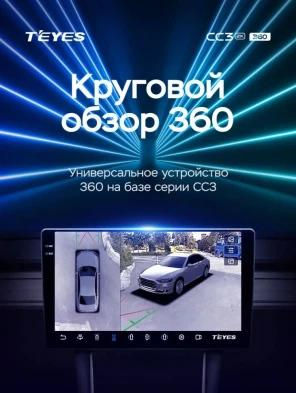 Штатная магнитола Teyes CC3 2K 360 6/128 Toyota Highlander 4 XU70 (2019-2021)