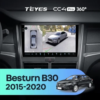 Штатная магнитола Teyes CC4 Pro 360 12/256 FAW Besturn B30 (2015-2020)