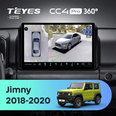 Штатная магнитола Teyes CC4 Pro 360 8/128 Suzuki Jimny JB64 (2018-2020) (11")