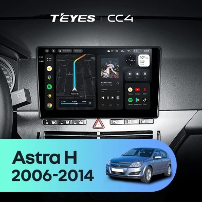 Штатная магнитола Teyes CC4 6/64 Opel Astra H (2006-2014) F1