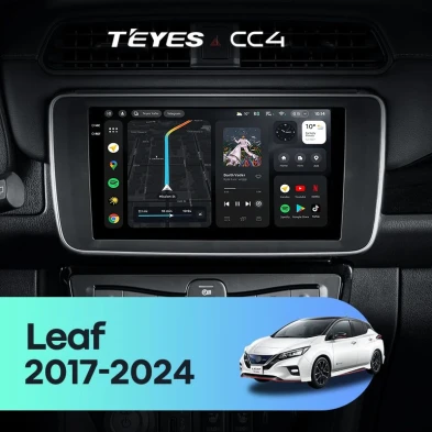 Штатная магнитола Teyes CC4 8/128 Nissan Leaf ZE1 (2017-2024)