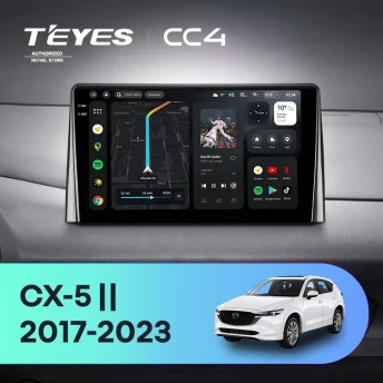 Штатная магнитола Teyes CC4 6/64 Mazda CX-5 2 KF (2017-2023) F2