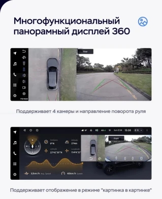 Штатная магнитола Teyes LUX ONE 360 6/128 Audi A6 3 C6 (2004-2011)