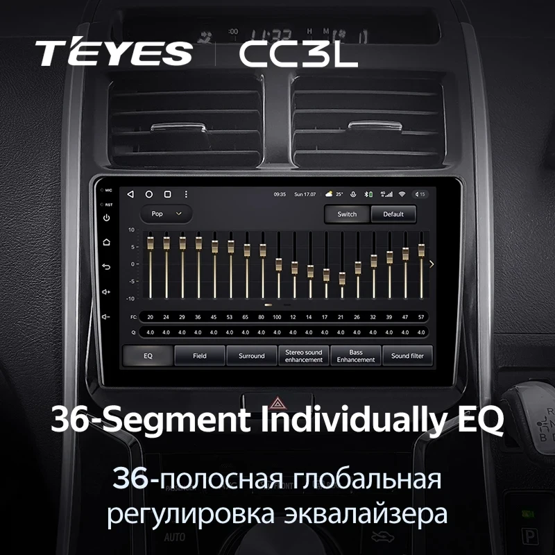 Штатная магнитола Teyes CC3L 4/32 Toyota Sai K10 (2013-2017)