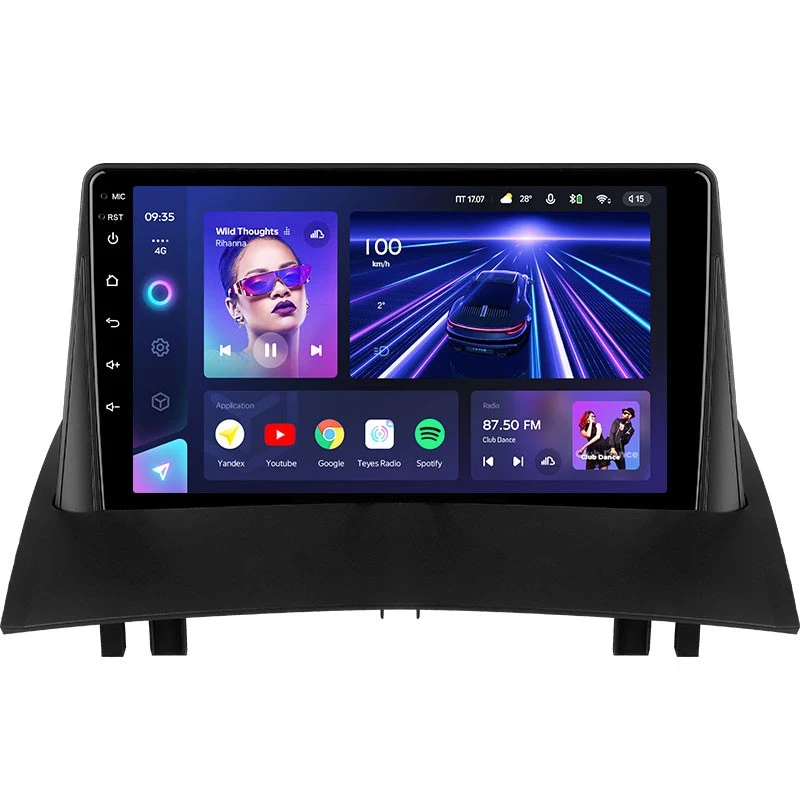 Штатная магнитола Teyes CC3 4/32 Renault Megane 2 (2002-2009)