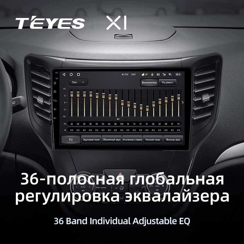 Штатная магнитола Teyes X1 4G 2/32 Changan CS35 (2013-2017)