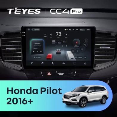 Штатная магнитола Teyes CC4 Pro 8/128 Honda Pilot 2016+