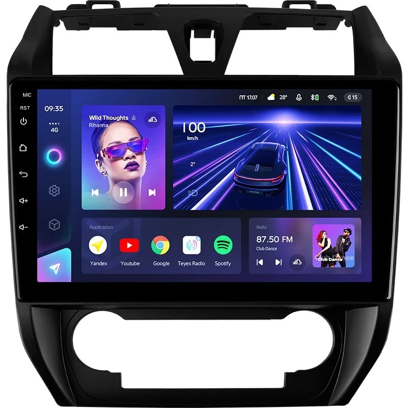 Штатная магнитола Teyes CC3 4/32 Geely Emgrand EC7 1 (2009-2016)