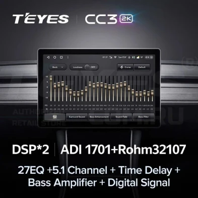 Штатная магнитола Teyes CC3 2K 6/128 Honda N-WGN 2 (2019-2022) Правый руль (11")