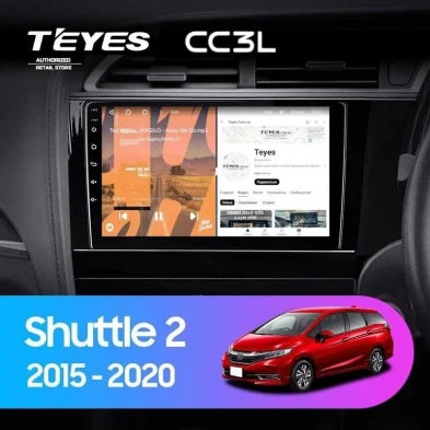 Штатная магнитола Teyes CC3L 4/32 Honda Shuttle 2 (2015-2020) Правый руль