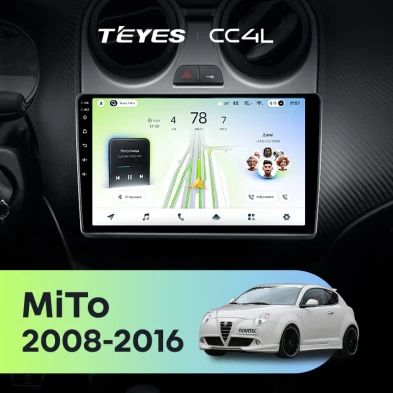 Штатная магнитола Teyes CC4L 6/64 Alfa Romeo MiTo 955 (2008-2016)