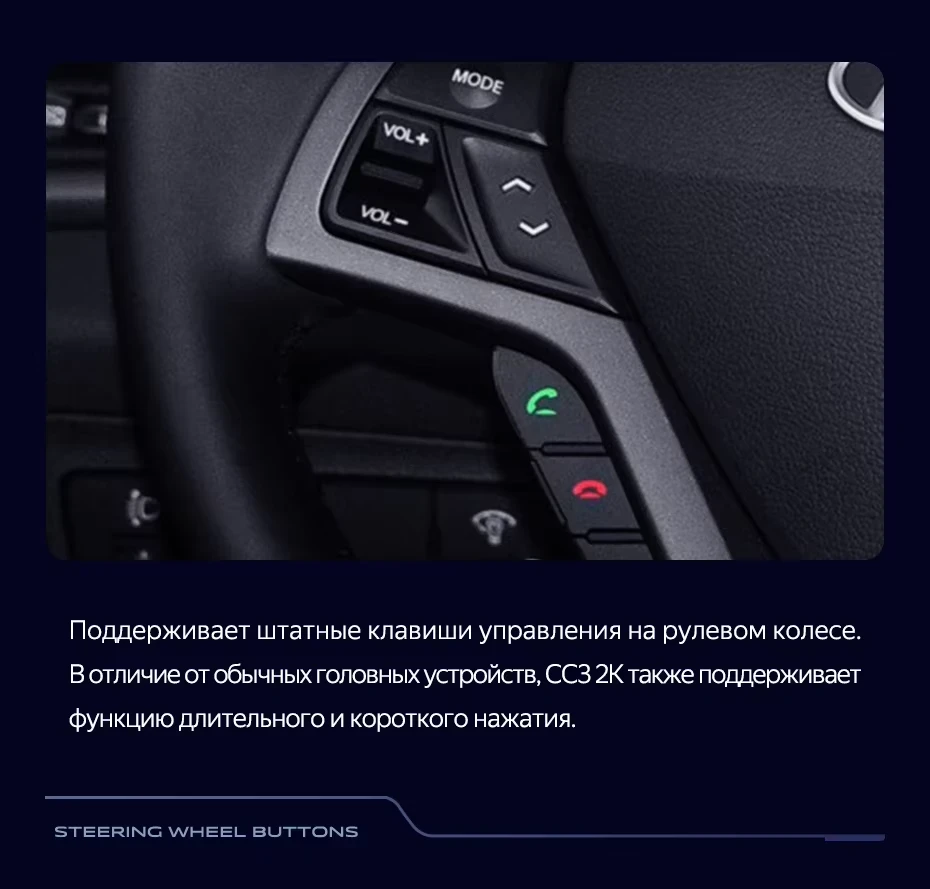 Штатная магнитола Teyes CC3 2K 4/32 Hyundai Veloster FS (2011-2017) Тип-B