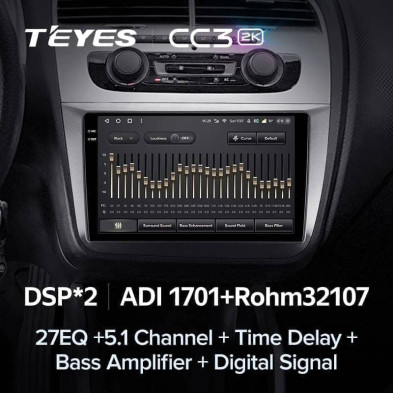 Штатная магнитола Teyes CC3 2K 360 6/128 Volkswagen Multivan T5 (2009-2015)