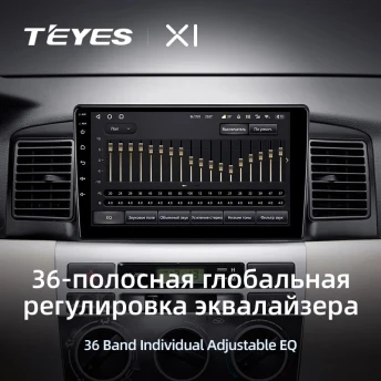 Штатная магнитола Teyes X1 4G 2/32 BYD F3 (2005-2013)