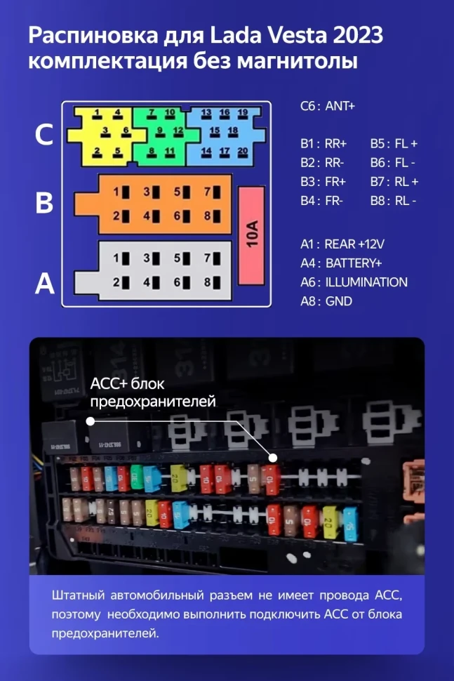 Штатная магнитола Teyes CC3 2K 4/32 Lada Vesta (2023-2026) F2 Тип-A