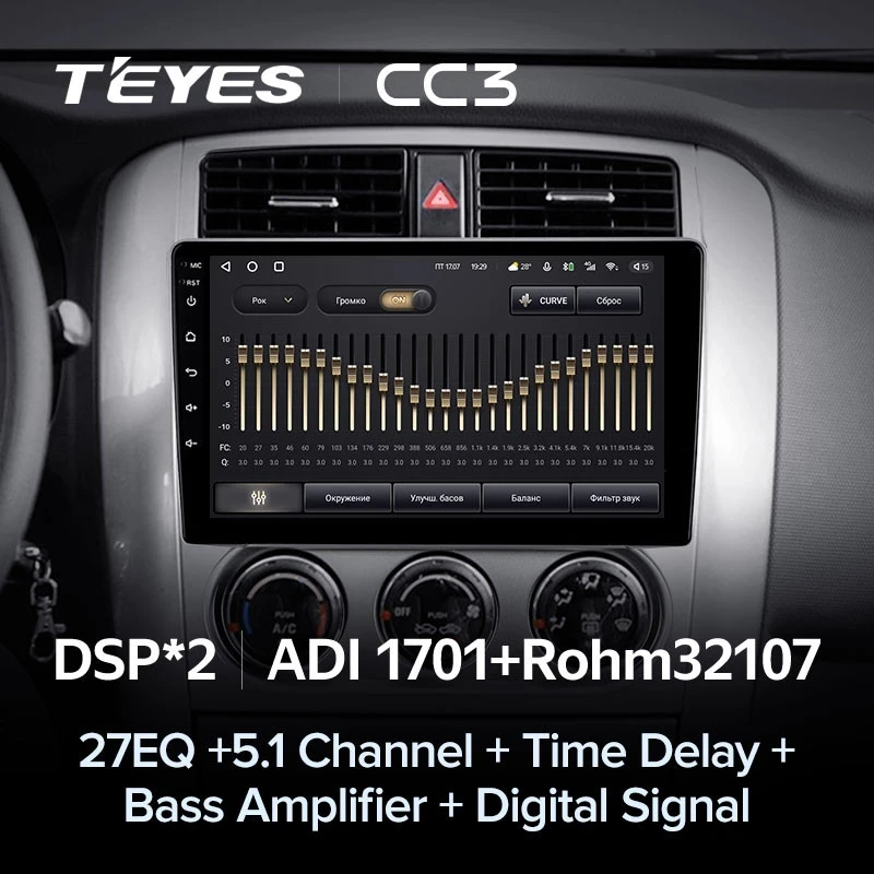 Штатная магнитола Teyes CC3 4/32 Suzuki Liana 1 (2004-2008)