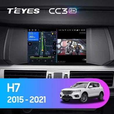 Штатная магнитола Teyes CC3 2K 6/128 Hover Haval H7 1 (2015-2021)