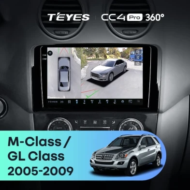 Штатная магнитола Teyes CC4 Pro 360 12/256 Mercedes-Benz GL-Class X164 (2005-2009) F2