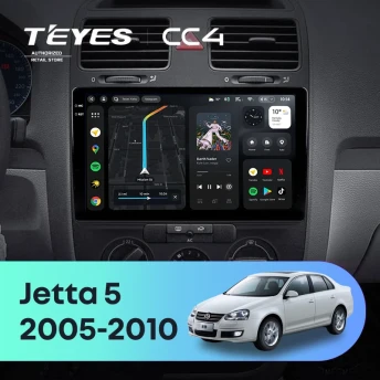 Штатная магнитола Teyes CC4 6/64 Volkswagen Jetta 5 (2005-2010) F2