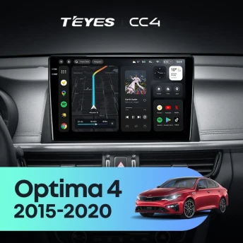 Штатная магнитола Teyes CC4 6/64 Kia Optima 4 JF (2015-2020) Тип-B