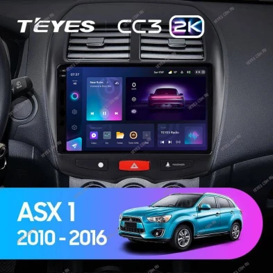 Штатная магнитола Teyes CC3 2K 360 6/128 Mitsubishi ASX 1 (2010-2016) Тип-B