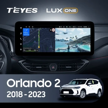 Штатная магнитола Teyes LUX ONE 6/128 Chevrolet Orlando 2 (2018-2023) Тип-B