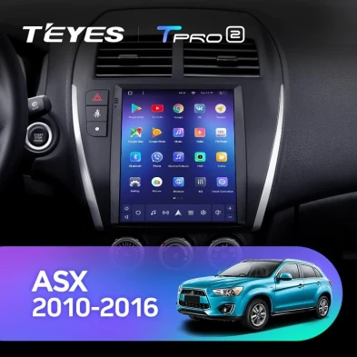 Штатная магнитола Tesla style Teyes TPRO 2 3/32 Mitsubishi ASX 1 (2010-2016) Тип-A