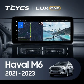 Штатная магнитола Teyes LUX ONE 360 6/128 Haval M6 (2021-2023)