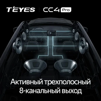 Штатная магнитола Teyes CC4 Pro 8/128 Buick Regal (2013-2017) Тип-B