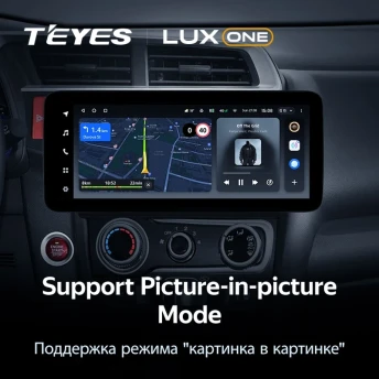 Штатная магнитола Teyes LUX ONE 4/64 Honda Jazz 3 (2015-2020)