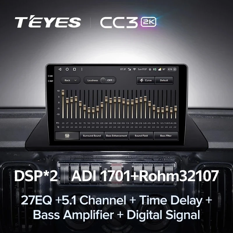 Штатная магнитола Teyes CC3 2K 4/64 Iveco Daily (2023-2024)