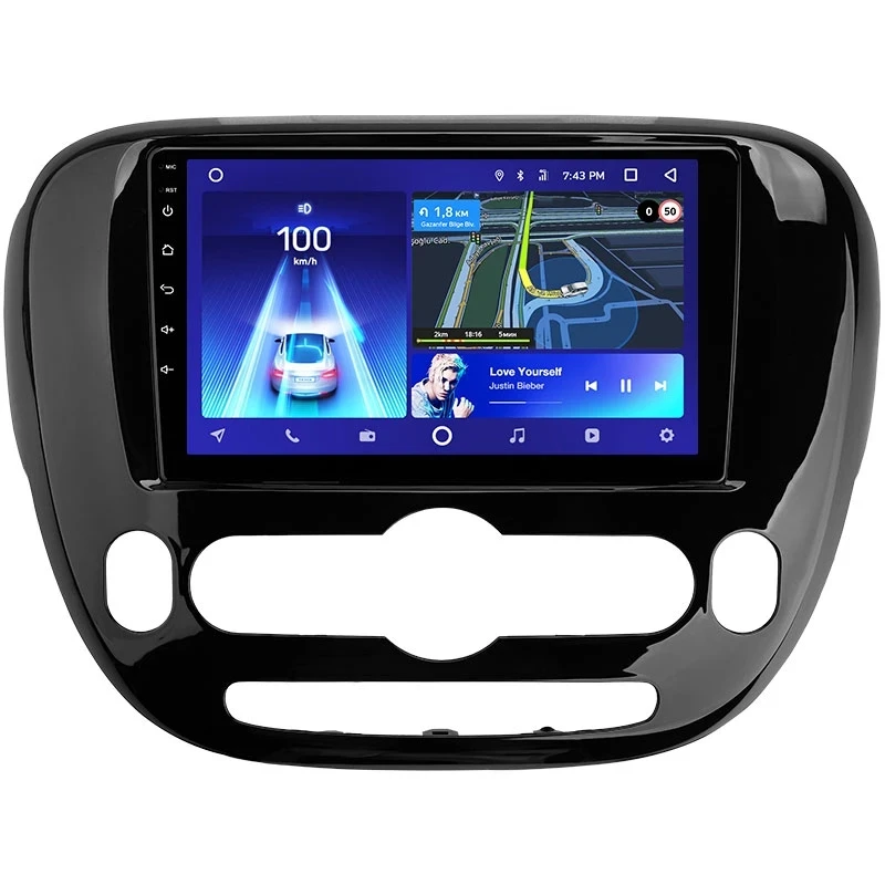 Переходная рамка Kia Soul 2 PS (2013-2019) Тип-A (9")