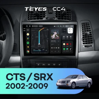 Штатная магнитола Teyes CC4 8/128 Cadillac SRX (2003-2009)