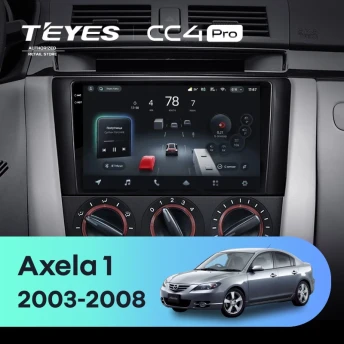 Штатная магнитола Teyes CC4 Pro 8/128 Mazda Axela 1 (2003-2008)