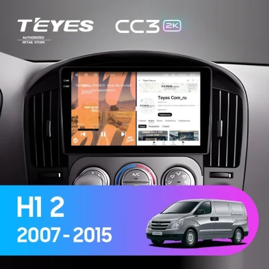 Штатная магнитола Teyes CC3 2K 360 6/128 Hyundai H1 TQ (2007-2015) F3