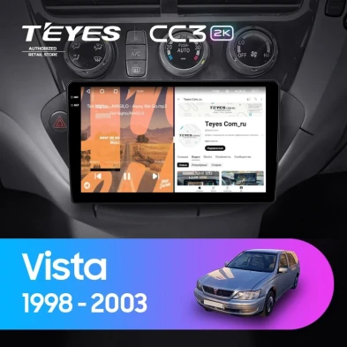 Штатная магнитола Teyes CC3 2K 360 6/128 Toyota Vista Ardeo (1998-2003)