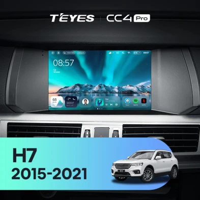 Штатная магнитола Teyes CC4 Pro 8/128 Hover Haval H7 1 (2015-2021)