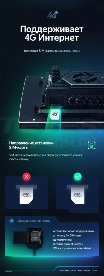 Штатная магнитола Teyes CC3 2K 6/128 SsangYong Korando 3 (2010-2013) (11")