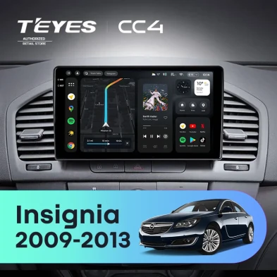 Штатная магнитола Teyes CC4 8/128 Opel Insignia (2009-2013)