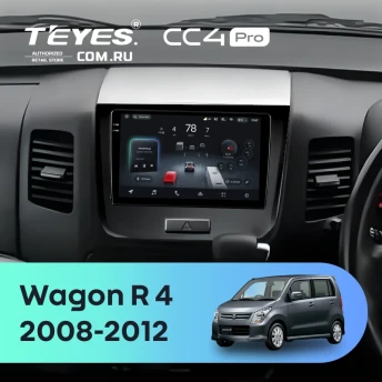 Штатная магнитола Teyes CC4 Pro 8/128 Suzuki Wagon R 4 (2008-2012)