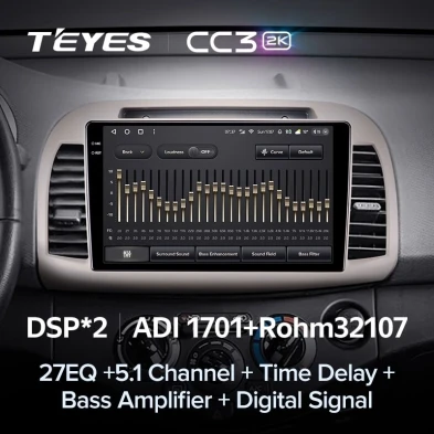 Штатная магнитола Teyes CC3 2K 4/32 Nissan March 3 K12 (2002-2010)