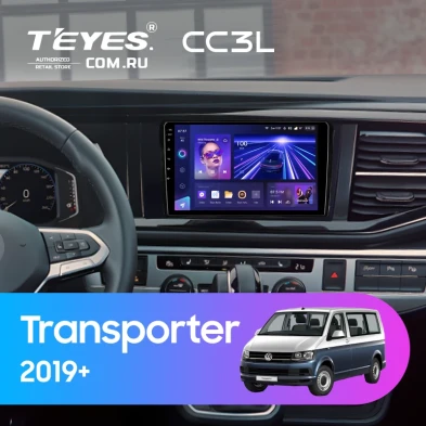 Штатная магнитола Teyes CC3L 4/64 Volkswagen Transporter (T6) 2019+