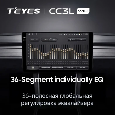 Штатная магнитола Teyes CC3L WiFi 2/32 Ford Figo (2015-2018)