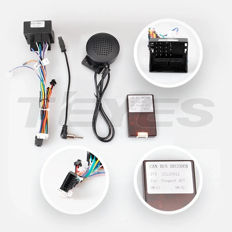 Переходная рамка Peugeot 407 (2004-2011) F2 (9")